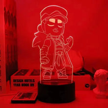 Lade das Bild in den Galerie-Viewer, Brawl Stars Poco Spike E Primo Leon Nachtlicht Lampe