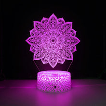 Lade das Bild in den Galerie-Viewer, Lotus Blume Nachtlicht Lampe