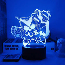 Lade das Bild in den Galerie-Viewer, Brawl Stars Poco Spike E Primo Leon Nachtlicht Lampe