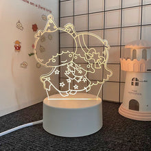 Lade das Bild in den Galerie-Viewer, Sanrio 3D Hello Kitty LED Nachtlicht - viele Motive