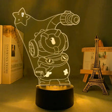 Lade das Bild in den Galerie-Viewer, Brawl Stars Poco Spike E Primo Leon Nachtlicht Lampe