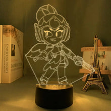 Lade das Bild in den Galerie-Viewer, Brawl Stars Poco Spike E Primo Leon Nachtlicht Lampe