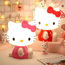 Lade das Bild in den Galerie-Viewer, Super Niedliches Hello Kitty Nachtlicht Lampe