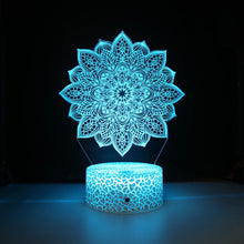 Lade das Bild in den Galerie-Viewer, Lotus Blume Nachtlicht Lampe