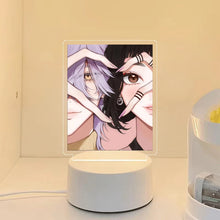 Lade das Bild in den Galerie-Viewer, KPop Demon Hunters Nachtlicht HunterX Deko Lampe, Zoey Rumi Mira Saja Boys Motive