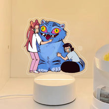 Lade das Bild in den Galerie-Viewer, KPop Demon Hunters Nachtlicht HunterX Deko Lampe, Zoey Rumi Mira Saja Boys Motive