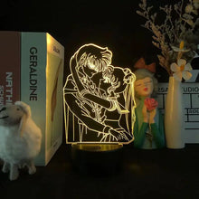 Lade das Bild in den Galerie-Viewer, Sailor Moon Tsukino Usagi 3D Nacht Licht Lampe