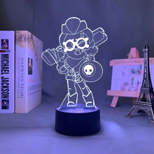 Lade das Bild in den Galerie-Viewer, Brawl Stars Poco Spike E Primo Leon Nachtlicht Lampe