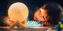 Lade das Bild in den Galerie-Viewer, Echte Mond Lampe - Mondlampe mit 16 Farben kaufen