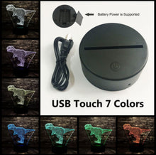 Lade das Bild in den Galerie-Viewer, Tyrannosaurus Rex T-Rex Lampe mit Farbwechsel Nachtlicht Tischlampe kaufen