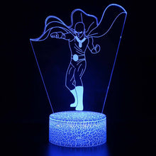 Lade das Bild in den Galerie-Viewer, One Punch Man 3D LED Lampe, Farbwechsel Effekt kaufen