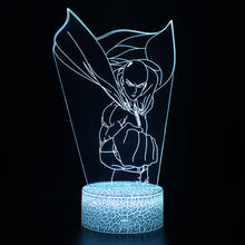 Lade das Bild in den Galerie-Viewer, One Punch Man 3D LED Lampe, Farbwechsel Effekt kaufen