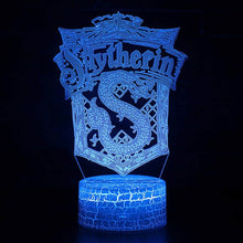 Lade das Bild in den Galerie-Viewer, Nachttischlampe mit Harry Potter Motiv, 3D Effekt, Fernbedienung und Farbwechsel kaufen