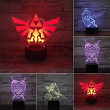 Lade das Bild in den Galerie-Viewer, The Legend of Zelda Lampe Nachtlampe, Licht, Tischlampe kaufen