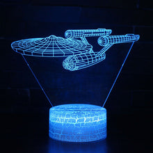 Lade das Bild in den Galerie-Viewer, Star Trek Raumschiff Enterprise Lampe Nachtlicht kaufen