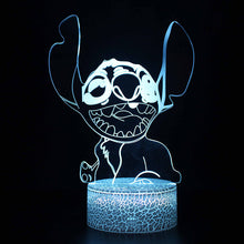 Lade das Bild in den Galerie-Viewer, Stitch Lampe Geschenkidee für Kinder Nachtlicht, Nachtlampe mit Farbwechsel in 16 Farben kaufen