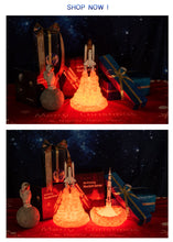 Lade das Bild in den Galerie-Viewer, Saturn V Lampe, Nachtlicht, Tischlicht, Nachtlampe, Raketen Lampe, Deko kaufen