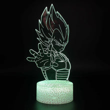 Lade das Bild in den Galerie-Viewer, Dragon Ball Lampe mit Farbwechsel und magischen 3D Effekt kaufen