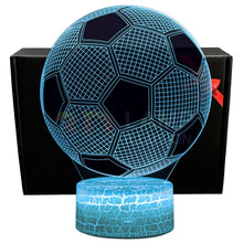 Lade das Bild in den Galerie-Viewer, Nachtlampe mit Fußball Motiv kaufen