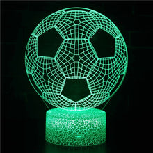 Lade das Bild in den Galerie-Viewer, Nachtlampe mit Fußball Motiv kaufen