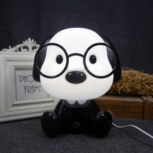Lade das Bild in den Galerie-Viewer, Niedliche Nacht Lampe it Welpen Hunde Motiv kaufen