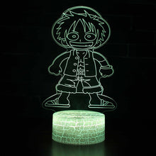 Lade das Bild in den Galerie-Viewer, One Piece Anime 3D Lampe mit Farbwechsel - verschiedene Motive kaufen