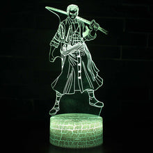 Lade das Bild in den Galerie-Viewer, One Piece Anime 3D Lampe mit Farbwechsel - verschiedene Motive kaufen