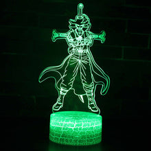 Lade das Bild in den Galerie-Viewer, One Piece Anime 3D Lampe mit Farbwechsel - verschiedene Motive kaufen