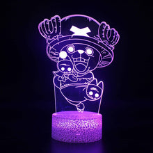 Lade das Bild in den Galerie-Viewer, One Piece Anime 3D Lampe mit Farbwechsel - verschiedene Motive kaufen