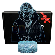 Lade das Bild in den Galerie-Viewer, Naruto Lampe, Nachtlicht, Tischlampe mit magischen 3D Effekt und Farbwechsel kaufen