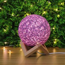 Lade das Bild in den Galerie-Viewer, 3D Nachtlicht mit Abstrakt Design, Farbwechsel, Mondlicht, Licht, Lampe kaufen