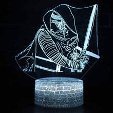 Lade das Bild in den Galerie-Viewer, Star Wars R2D2 BB-8, Darth Vader, Todesstern 3D Lampe Nachtlicht kaufen