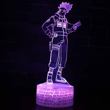 Lade das Bild in den Galerie-Viewer, Anime Naruto Uzumaki Lampe, Tischlicht, Nachttischlampe 3D Effekt und Farbwechsel kaufen