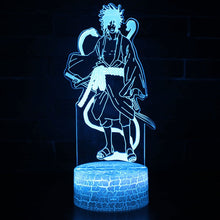 Lade das Bild in den Galerie-Viewer, Anime Naruto Uzumaki Lampe, Tischlicht, Nachttischlampe 3D Effekt und Farbwechsel kaufen