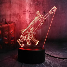 Lade das Bild in den Galerie-Viewer, Battle Royale PUBG 3D Effekt Lampe mit Farbwechsel kaufen