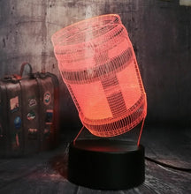 Lade das Bild in den Galerie-Viewer, Battle Royale PUBG 3D Effekt Lampe mit Farbwechsel kaufen
