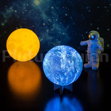 Lade das Bild in den Galerie-Viewer, 3D Erde Lampe, Nachtlicht, Nachtlampe, Tischlampe mit Farbwechsel 16 Farben kaufen