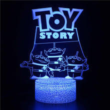 Lade das Bild in den Galerie-Viewer, Stitch Lampe mit 3D Effekt und Farbwechsel kaufen