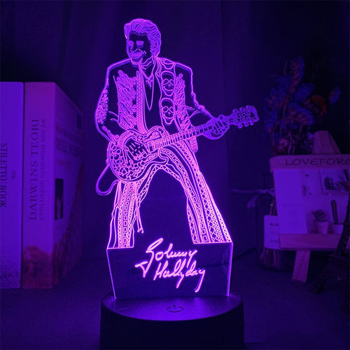 Queen Freddie Mercury oder Elvis Presley Nachtlicht Lampe kaufen