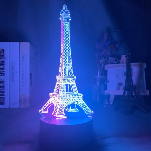 Eifeltum 3d Illusion Nachtlicht, Deko Lampe, LED Licht kaufen
