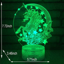 Lade das Bild in den Galerie-Viewer, Einhorn LED-Nacht Lampe kaufen