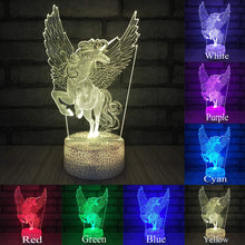 Lade das Bild in den Galerie-Viewer, Einhorn LED-Nacht Lampe kaufen