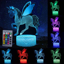 Lade das Bild in den Galerie-Viewer, Einhorn LED-Nacht Lampe kaufen