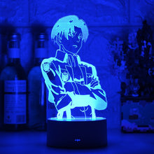 Lade das Bild in den Galerie-Viewer, Attack on Titan Nacht Lampe mit Farbwechsel Effekt und 3D LED kaufen
