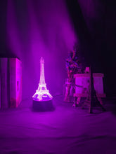 Lade das Bild in den Galerie-Viewer, Eifeltum 3d Illusion Nachtlicht, Deko Lampe, LED Licht kaufen