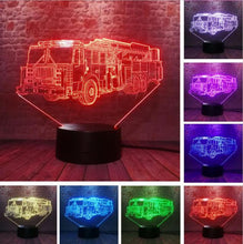 Lade das Bild in den Galerie-Viewer, Camaro Multicolor 3D Lampe - bis zu 7 Farben kaufen