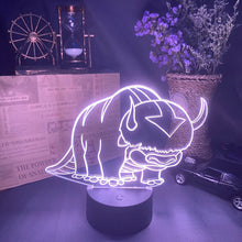 Lade das Bild in den Galerie-Viewer, Avatar The Last Airbender 3d LED Nachtlicht mit Farbwechsel kaufen