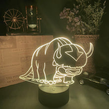 Lade das Bild in den Galerie-Viewer, Avatar The Last Airbender 3d LED Nachtlicht mit Farbwechsel kaufen