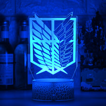 Lade das Bild in den Galerie-Viewer, Attack on Titan LED-Lampe kaufen