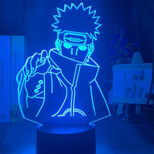 Lade das Bild in den Galerie-Viewer, Naruto Uzumaki LED Nachtlampe Sasuke Kakashi Hatake Kids Slaapkamer Nachtlampje Itachi Uchiha kaufen